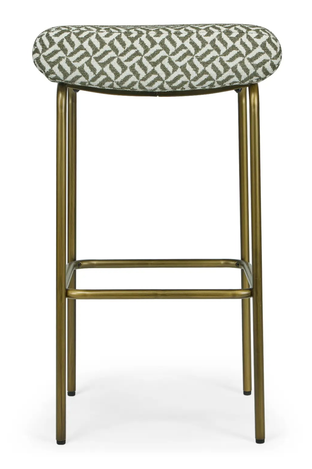 Green Patterned Bar Stool | NV Gallery Clemi | Oroa.com