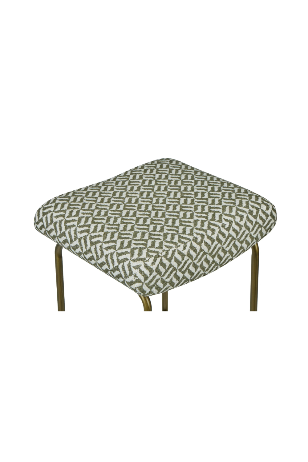 Green Patterned Bar Stool | NV Gallery Clemi | Oroa.com