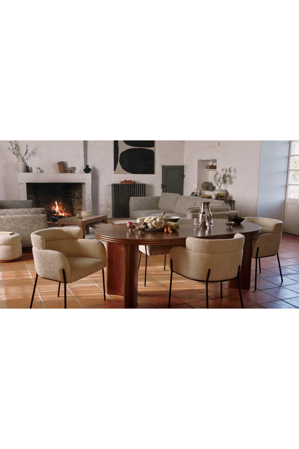 Layered Curve Back Dining Chair | NV Gallery Baron | Oroa.com