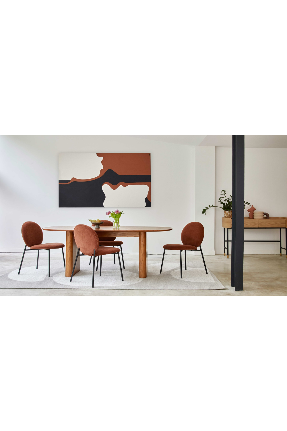 Round Back Dining Chair | NV Gallery Blaze | Oroa.com