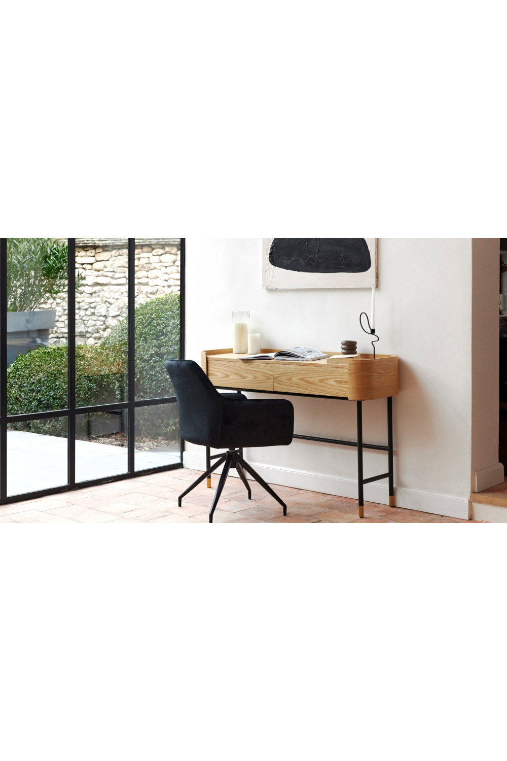 Tweed Swivel Office Chair | OROA Gallery Kingscross | Oroa.com