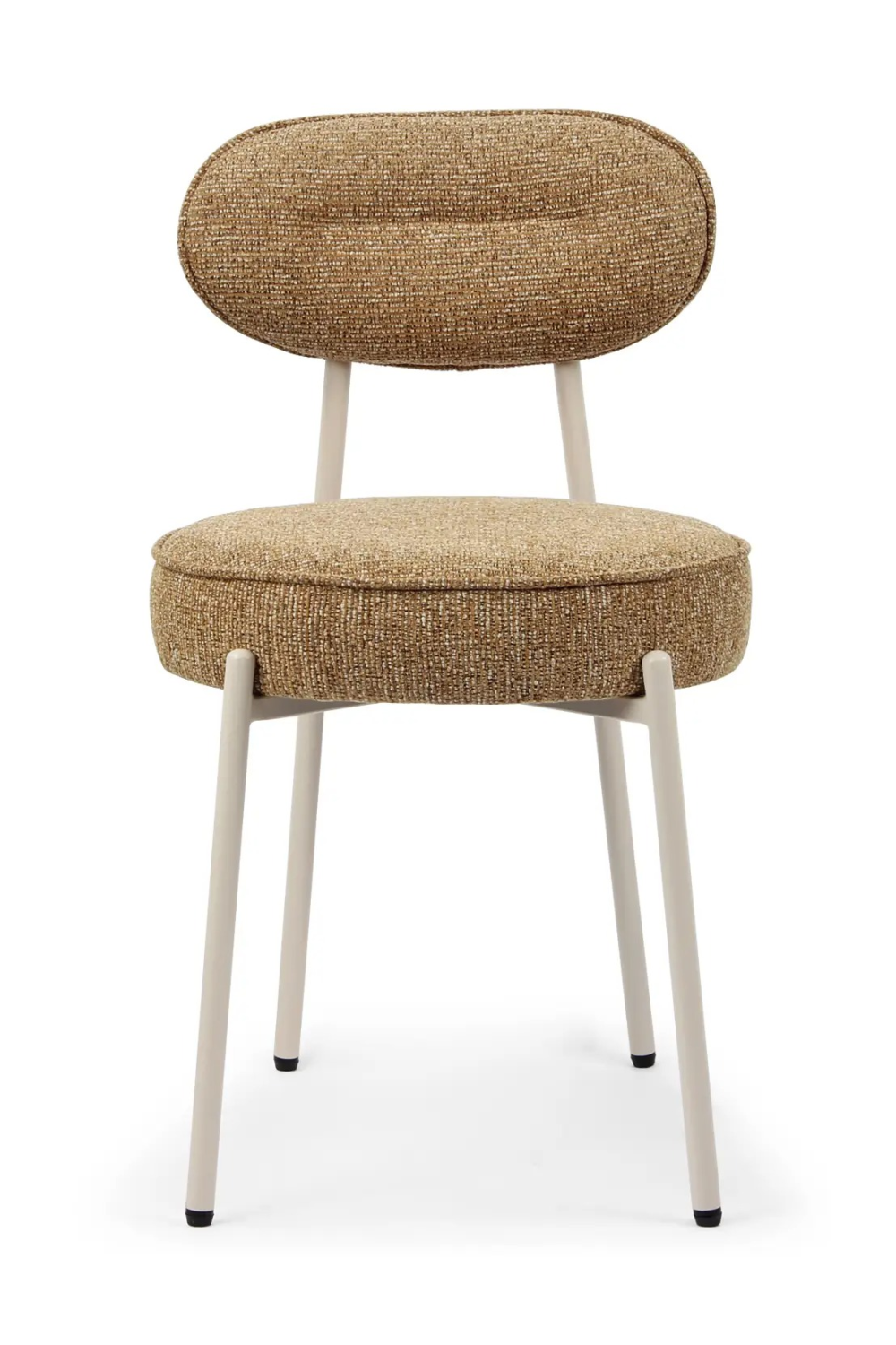 Minimalist Brown Tweed Dining Chair | NV Gallery Milo | Oroa.com