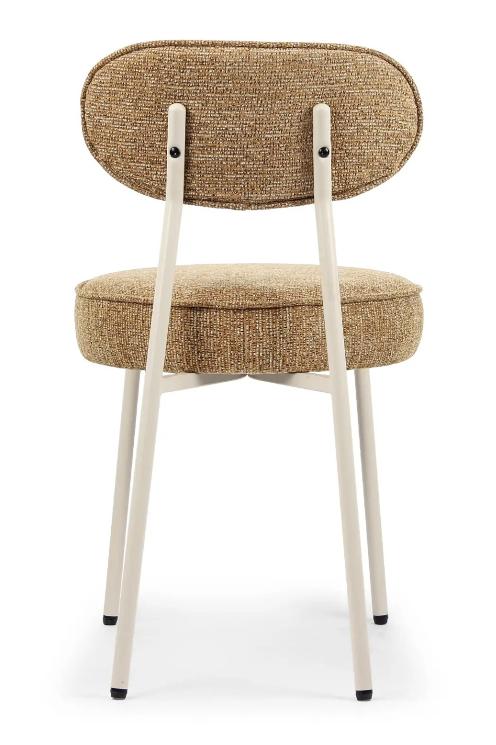 Minimalist Brown Tweed Dining Chair | NV Gallery Milo | Oroa.com