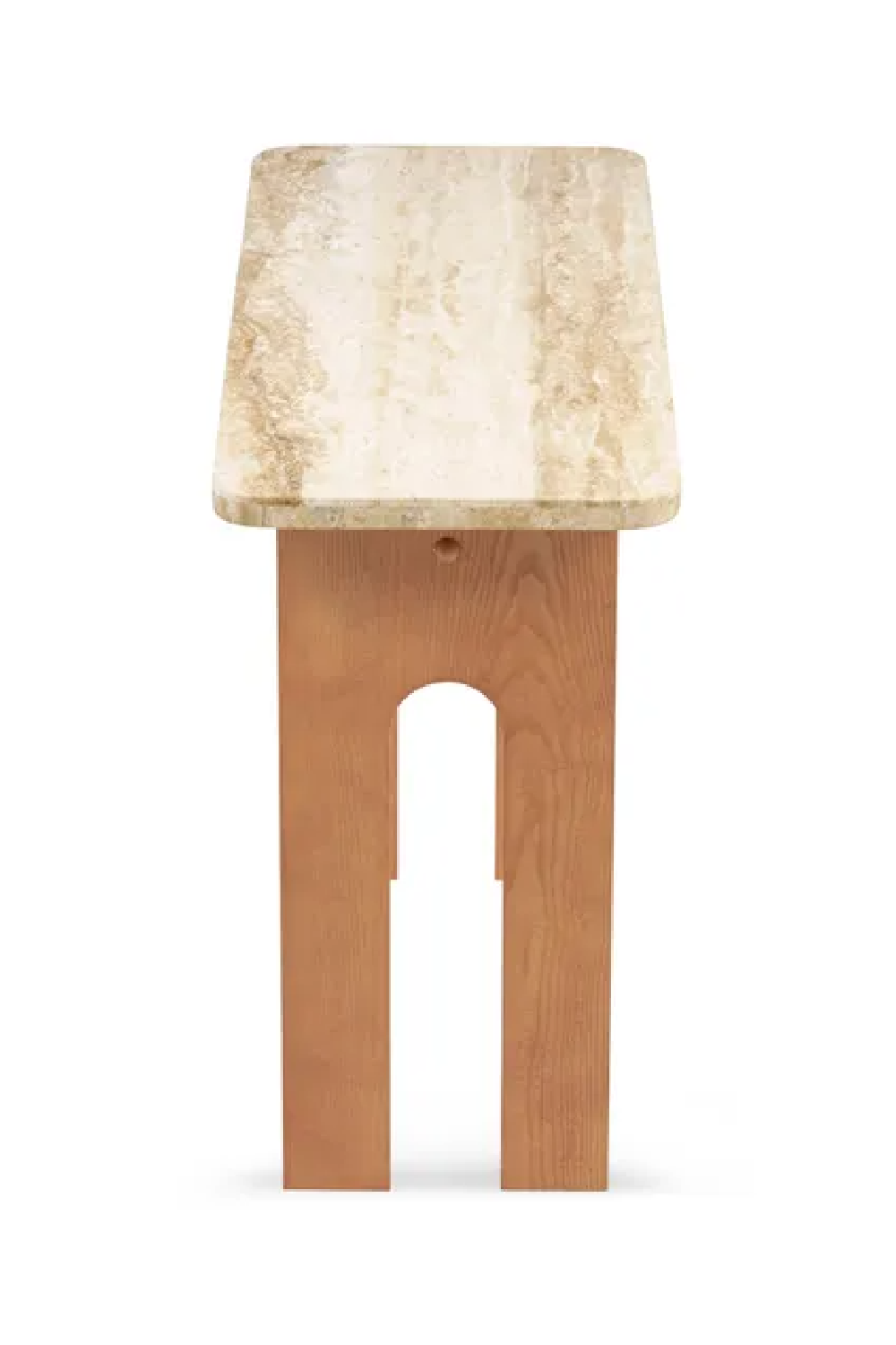 Travertine Top Console Table | NV Gallery Danbury | Oroa.com