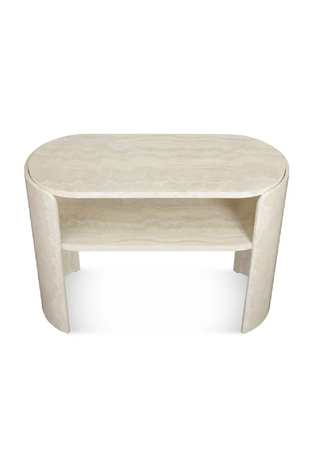 Oval Wooden Console Table | NV Gallery Elipse | Oroa.com