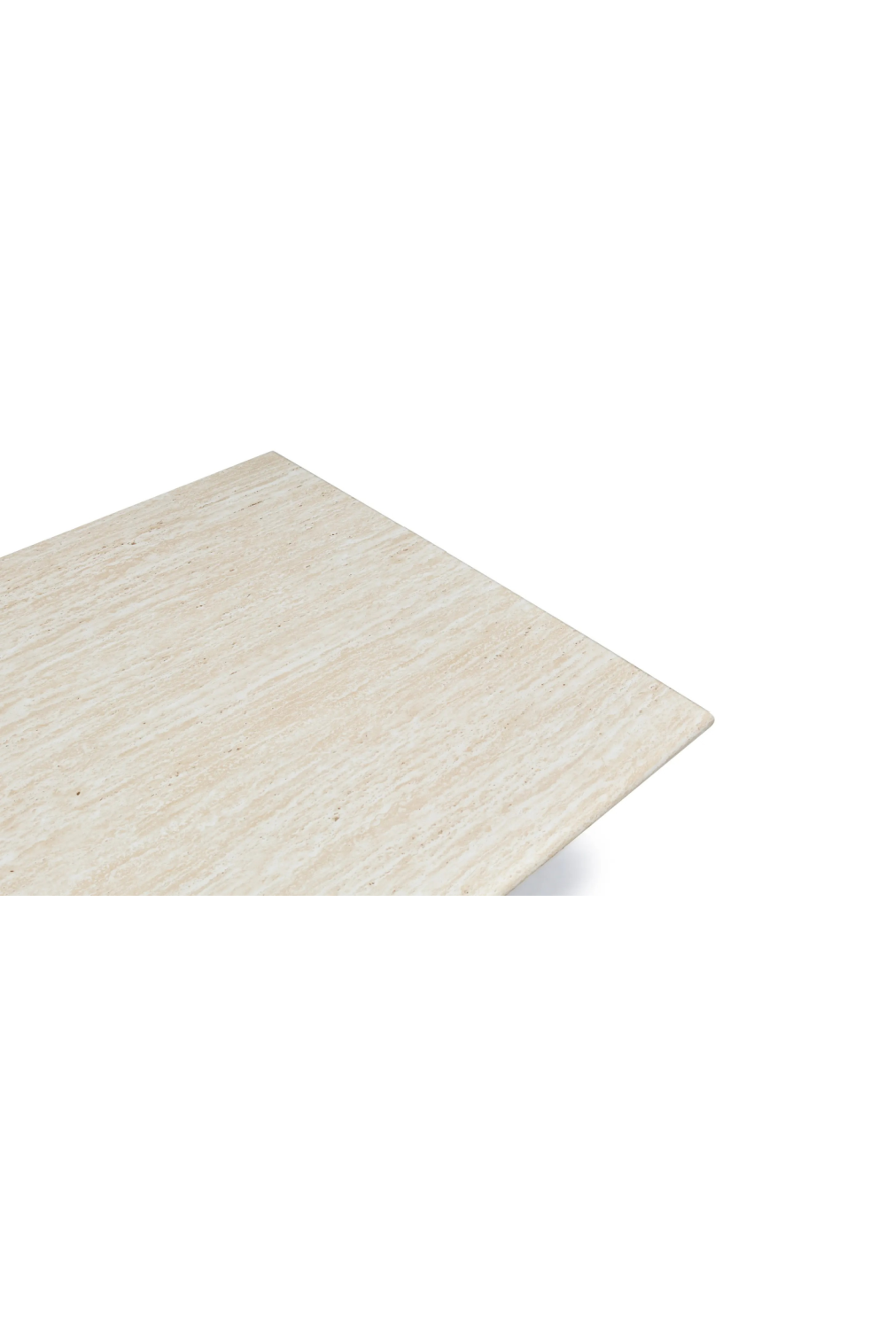 Layered Base Travertine Coffee Table | NV Gallery Artemis | Oroa.com