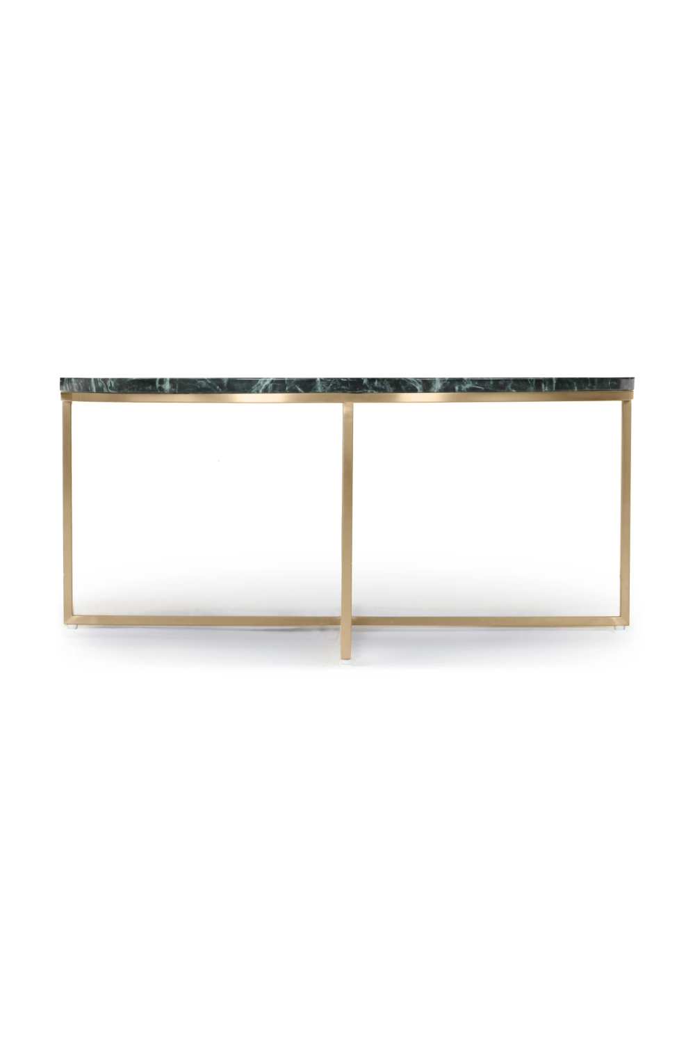 Gold Cross Base Coffee Table | NV Gallery Giselle | Oroa.com