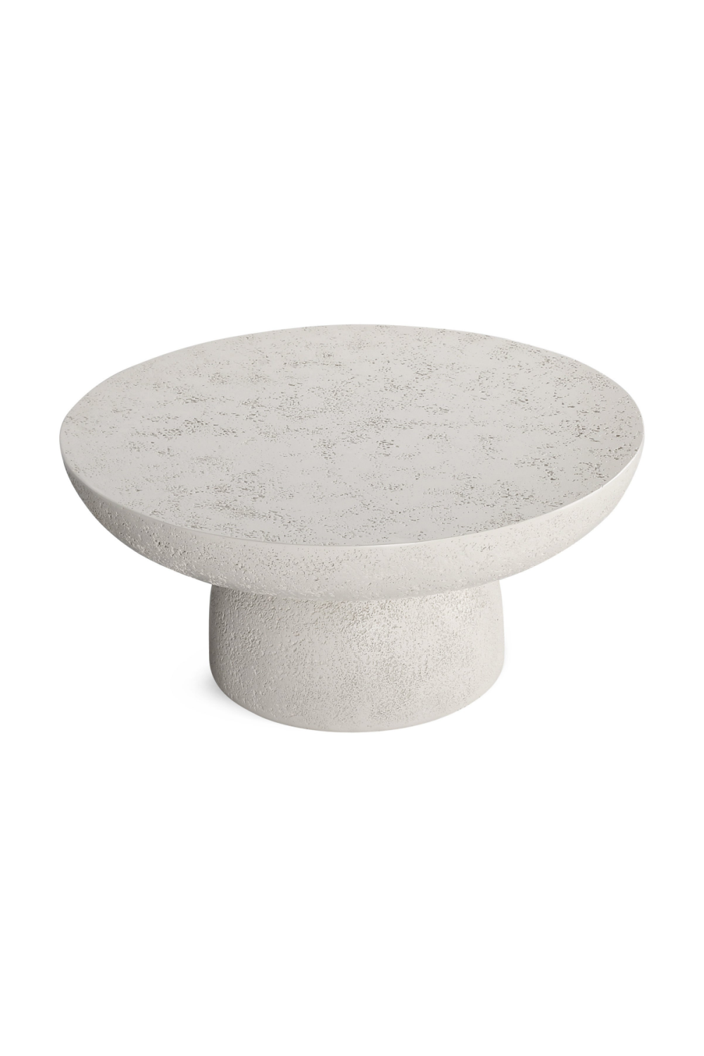 Round Fiberglass Coffee Table | OROA Gallery Esvedra | Oroa.com