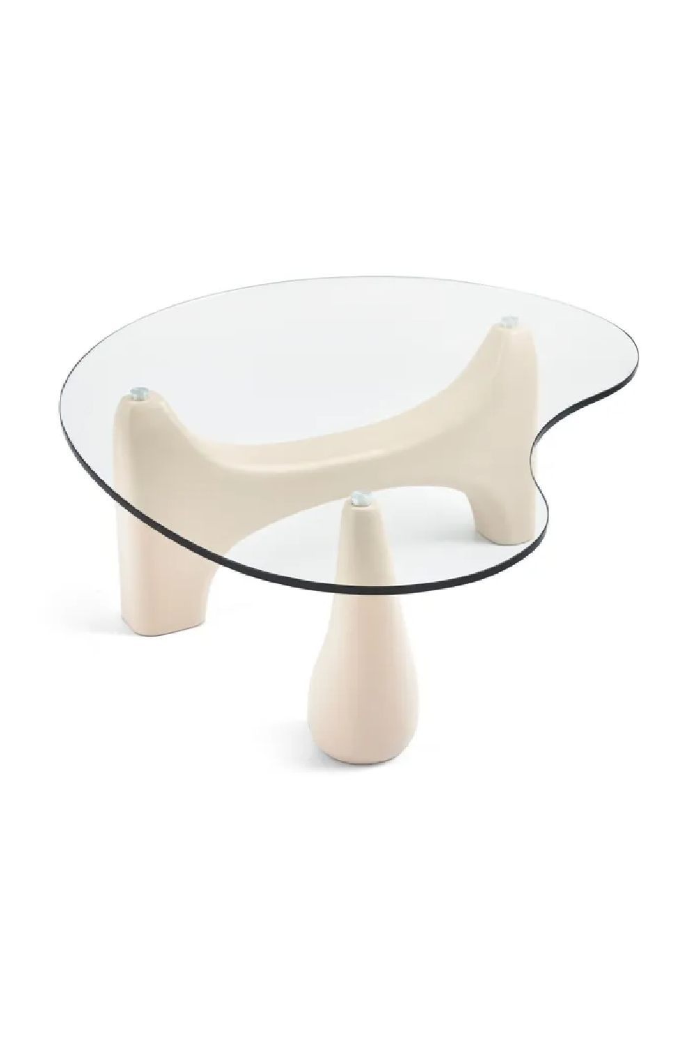 Curved Glass Coffee Table | NV Gallery Orwell | Oroa.com