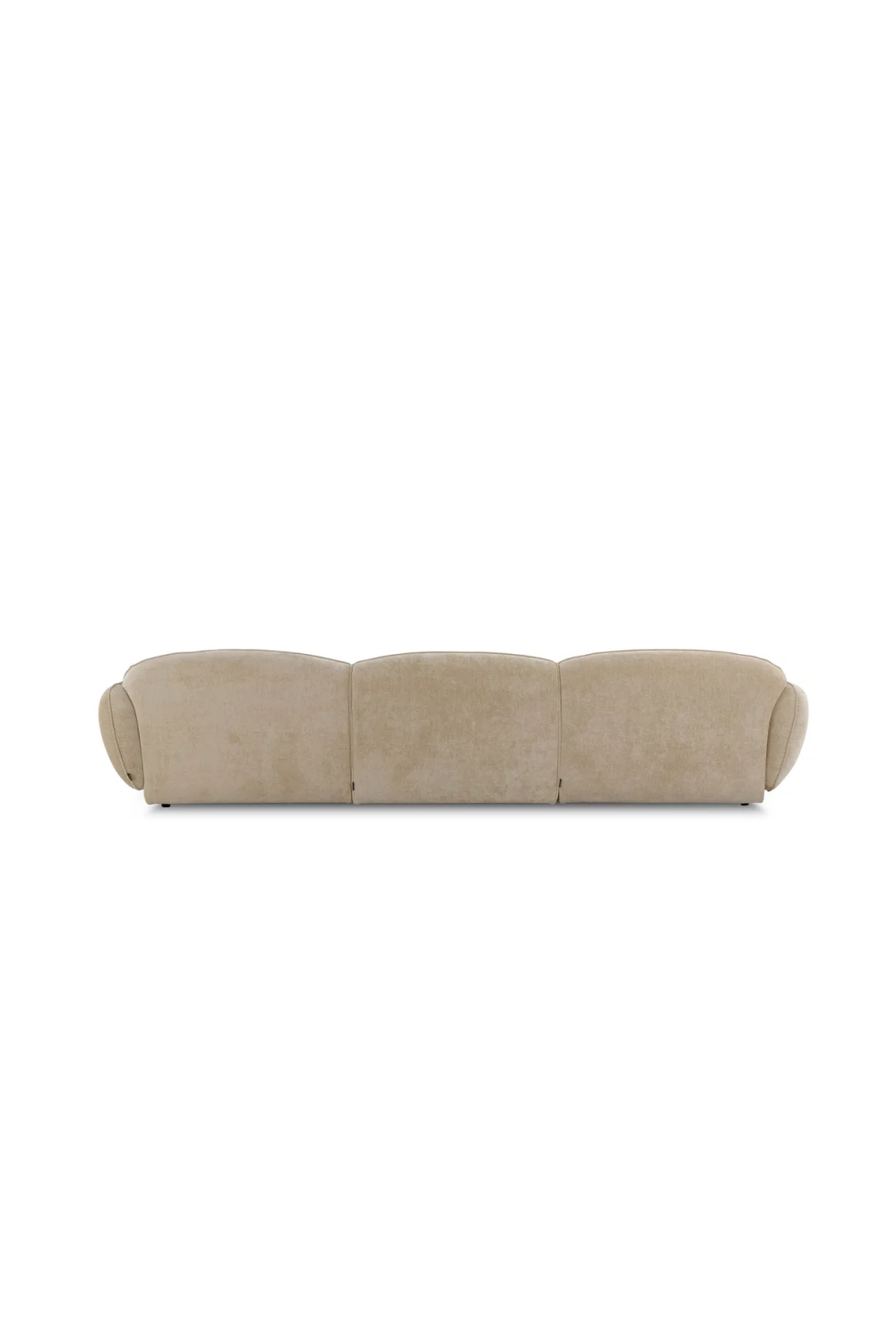Beige Plush Corner Sofa | NV Gallery Wonka | Oroa.com