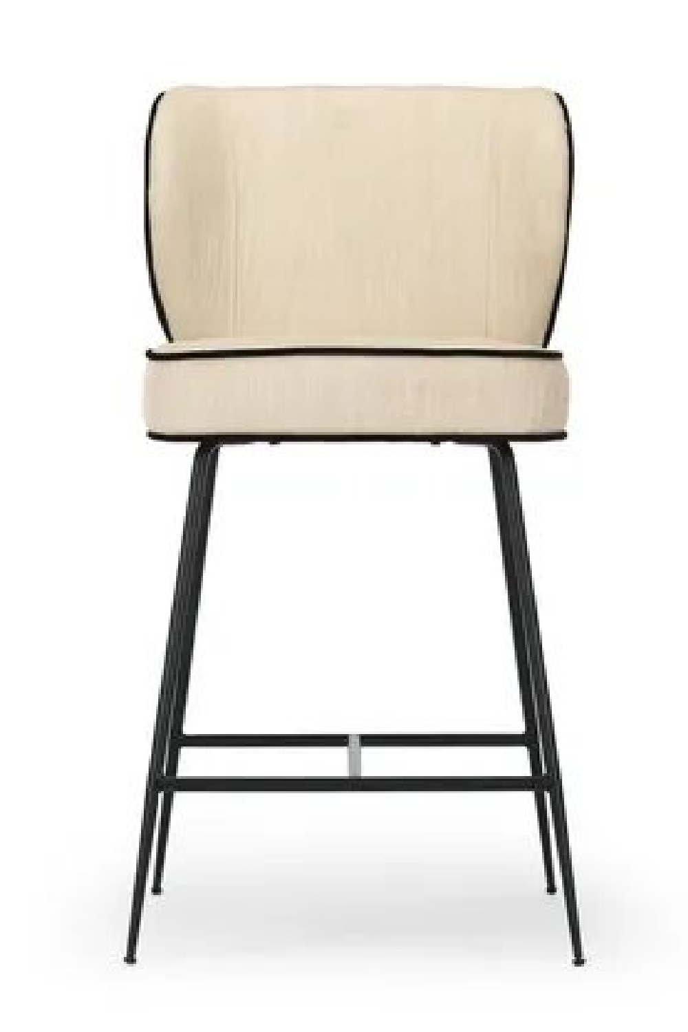 Piped Upholstered Counter Stool | NV Gallery Wayne | Oroa.com
