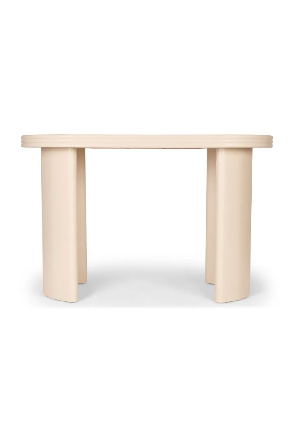 Matte Beige Desk | NV Gallery Mira | Oroa.com