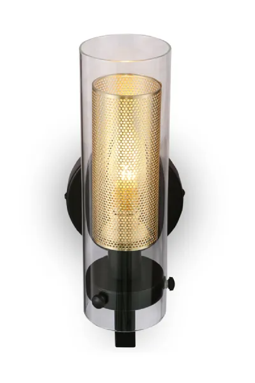 Cylindrical Gold Wall Lamp | Oroa.com