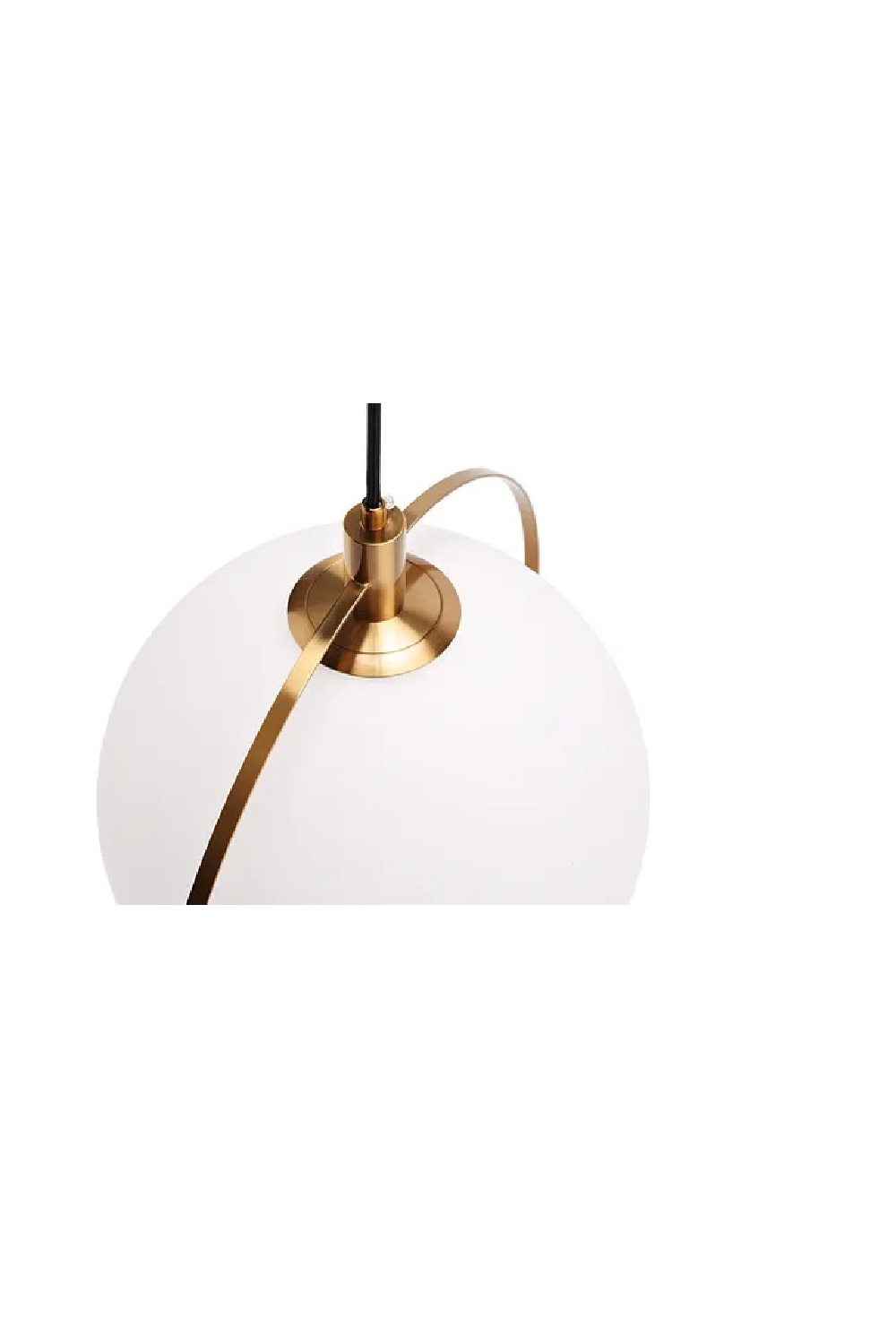 White Glass Sphere Pendant Lamp | NV Gallery Aurora | Oroa.com