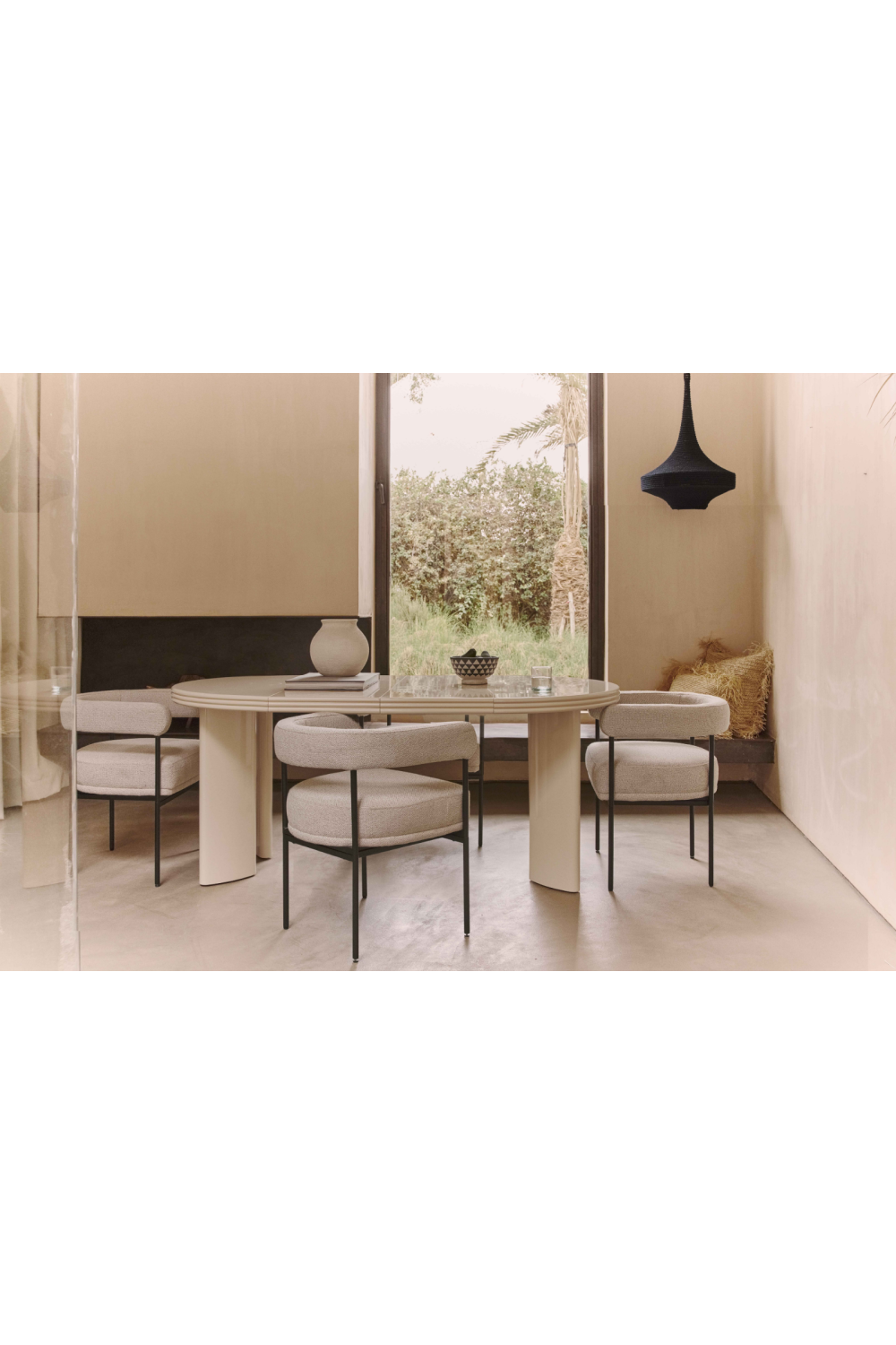 Round Wooden Extendable Dining Table | NV Gallery Mira | Oroa.com