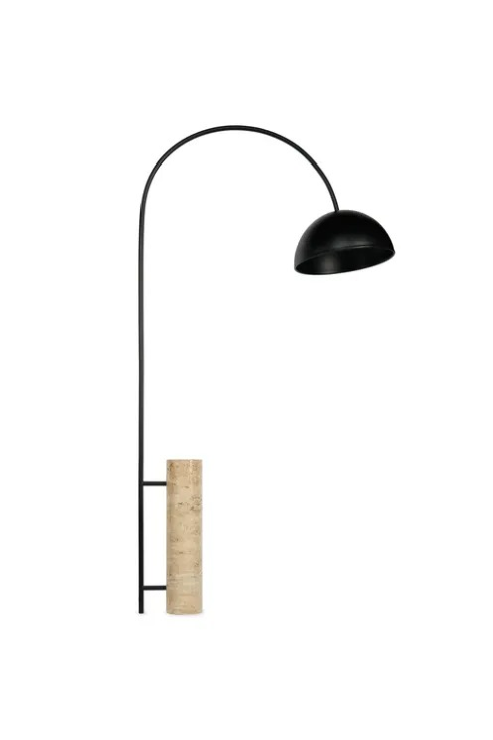 Travertine Base Floor Lamp | NV Gallery Ettore | Oroa.com