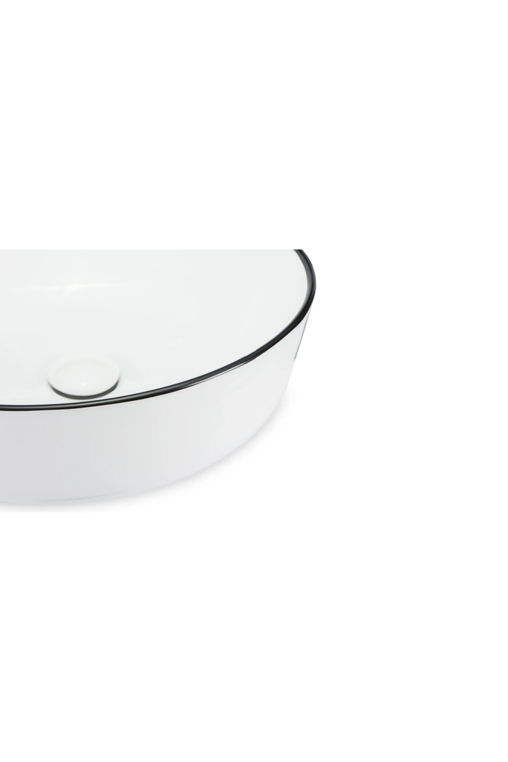 White Glazed Round Washbasin | NV Gallery Amsterdam | Oroa.com