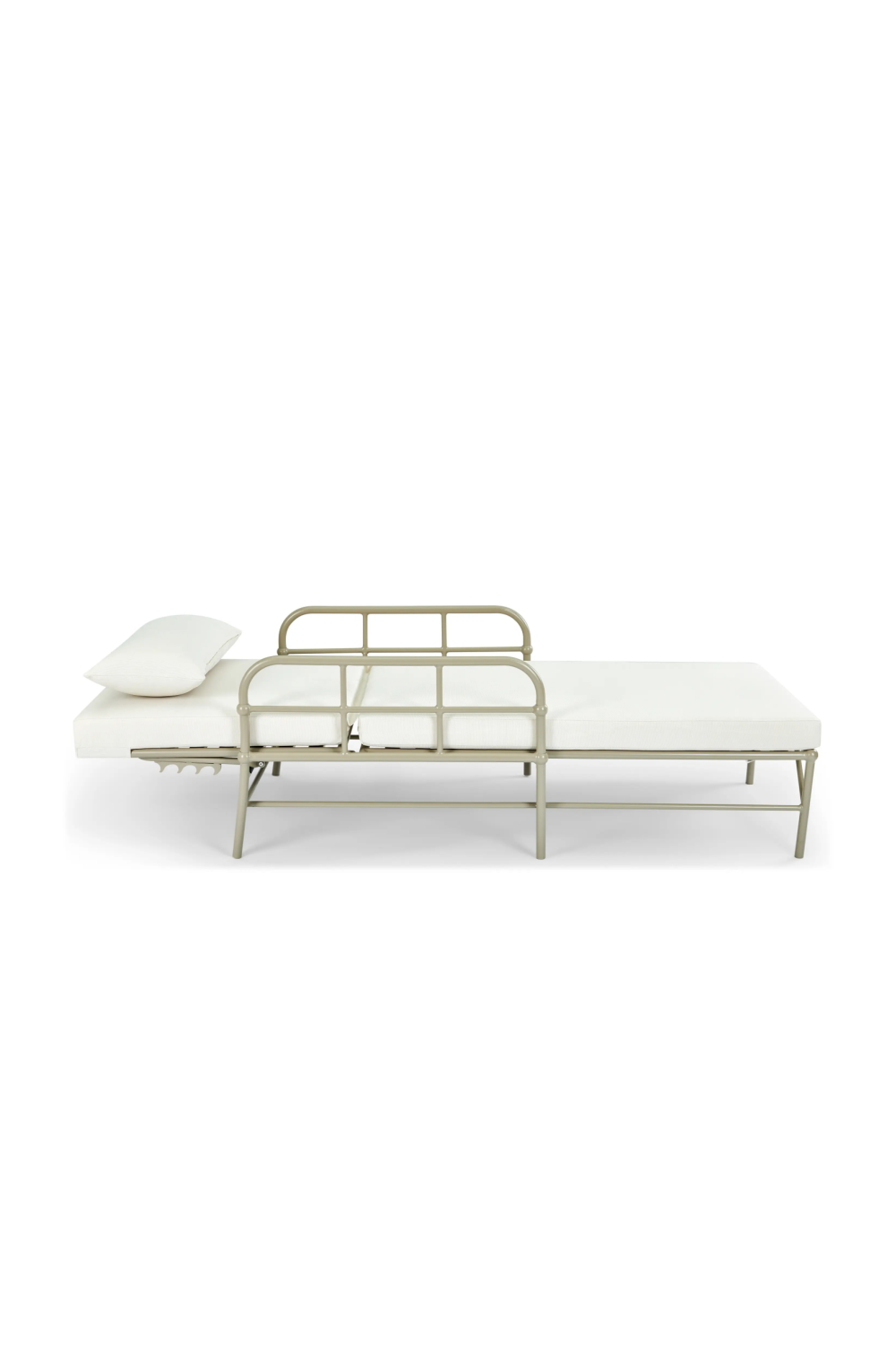 White Padded Sun Lounger | NV Gallery Amalfi | Oroa.com