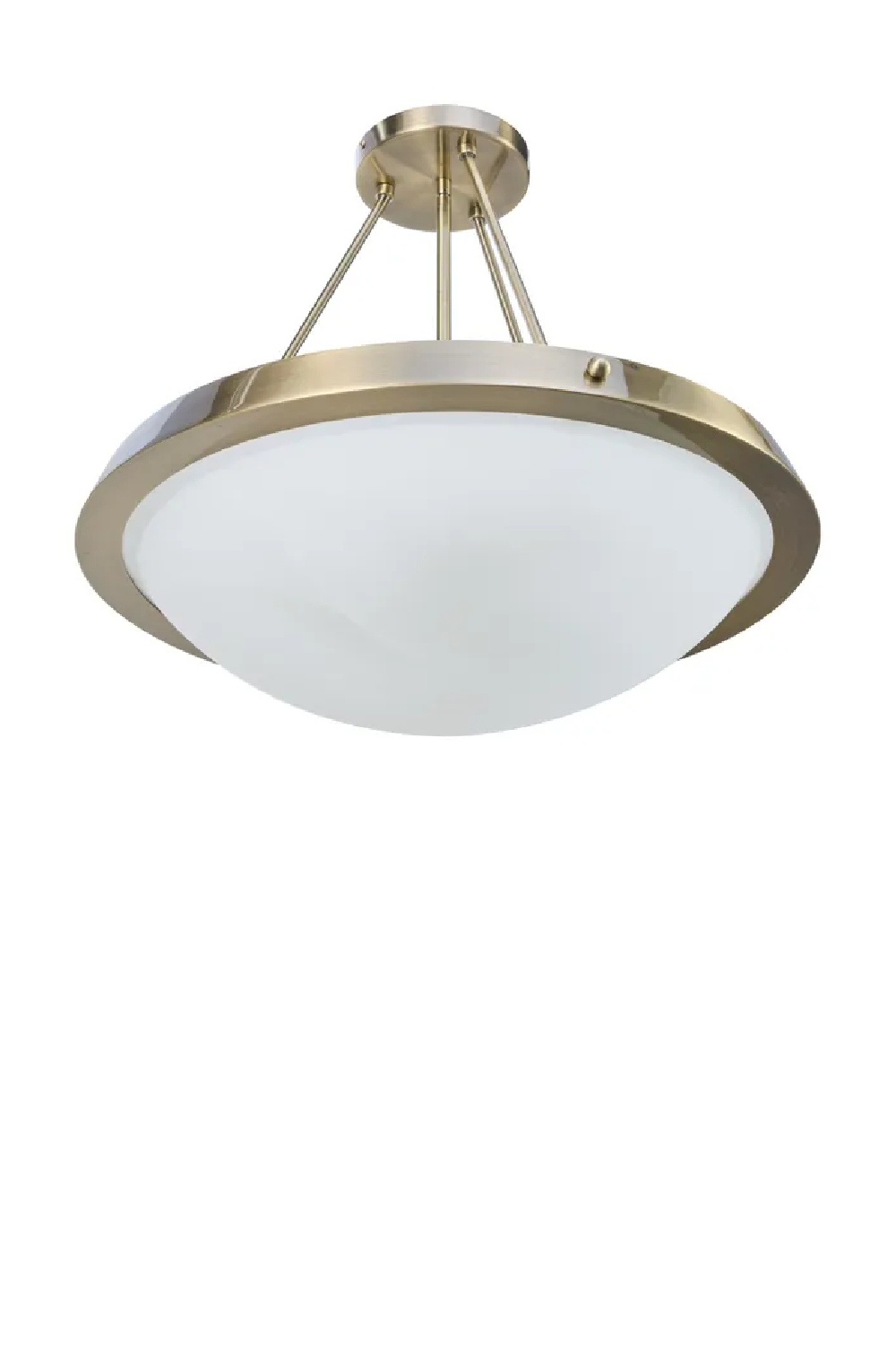 Brass Framed Glass Pendant Lamp | NV Gallery Skiey | Oroa.com
