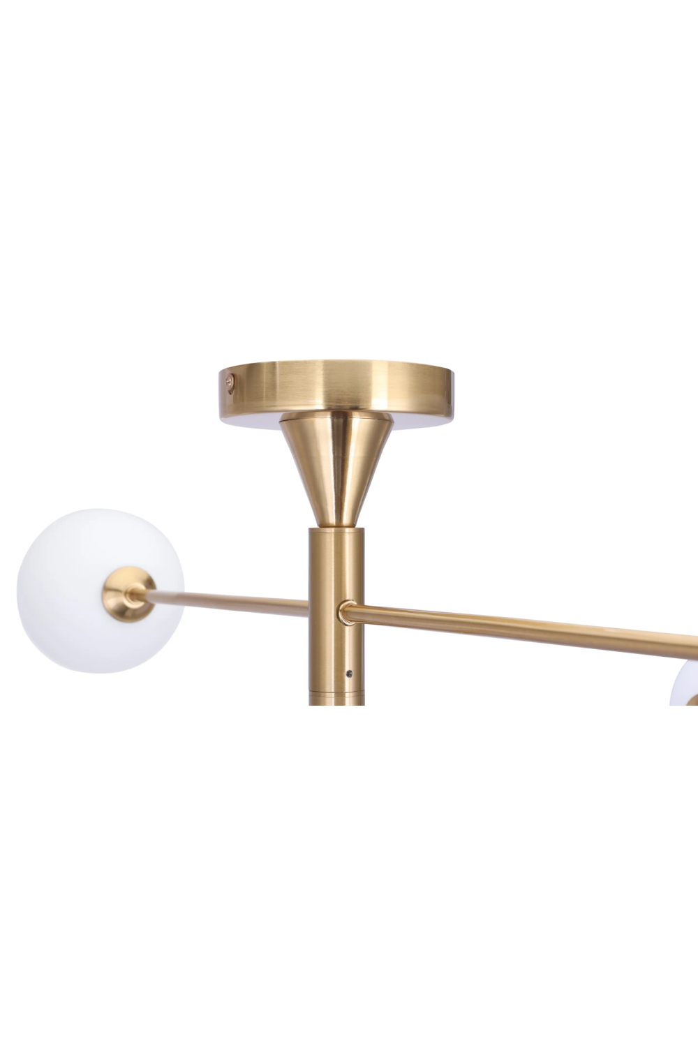 Gilded Iron Stem Pendant Lamp | NV Gallery Cassius