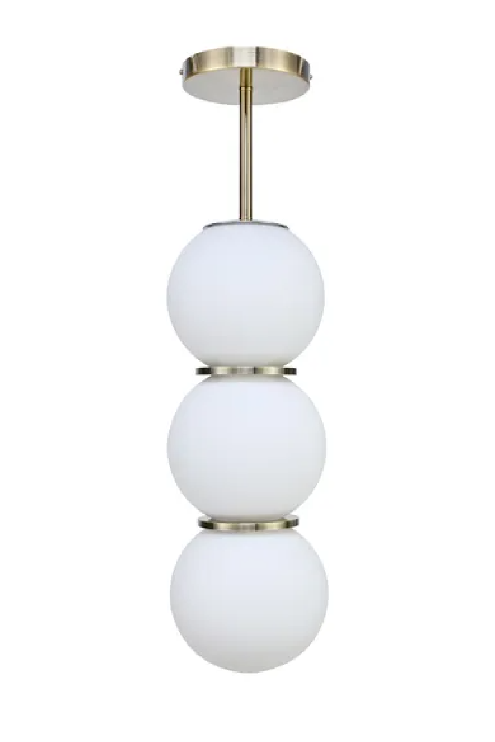Triple Glass Spheres Pendant Lamp | NV Gallery Doyers | Oroa.com