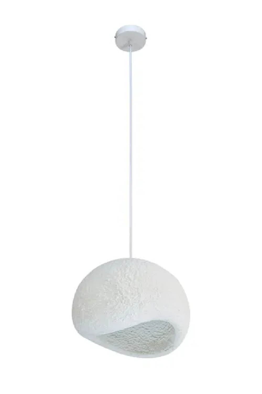 White Textured Pendant Lamp | NV Gallery Minorque | Oroa.com