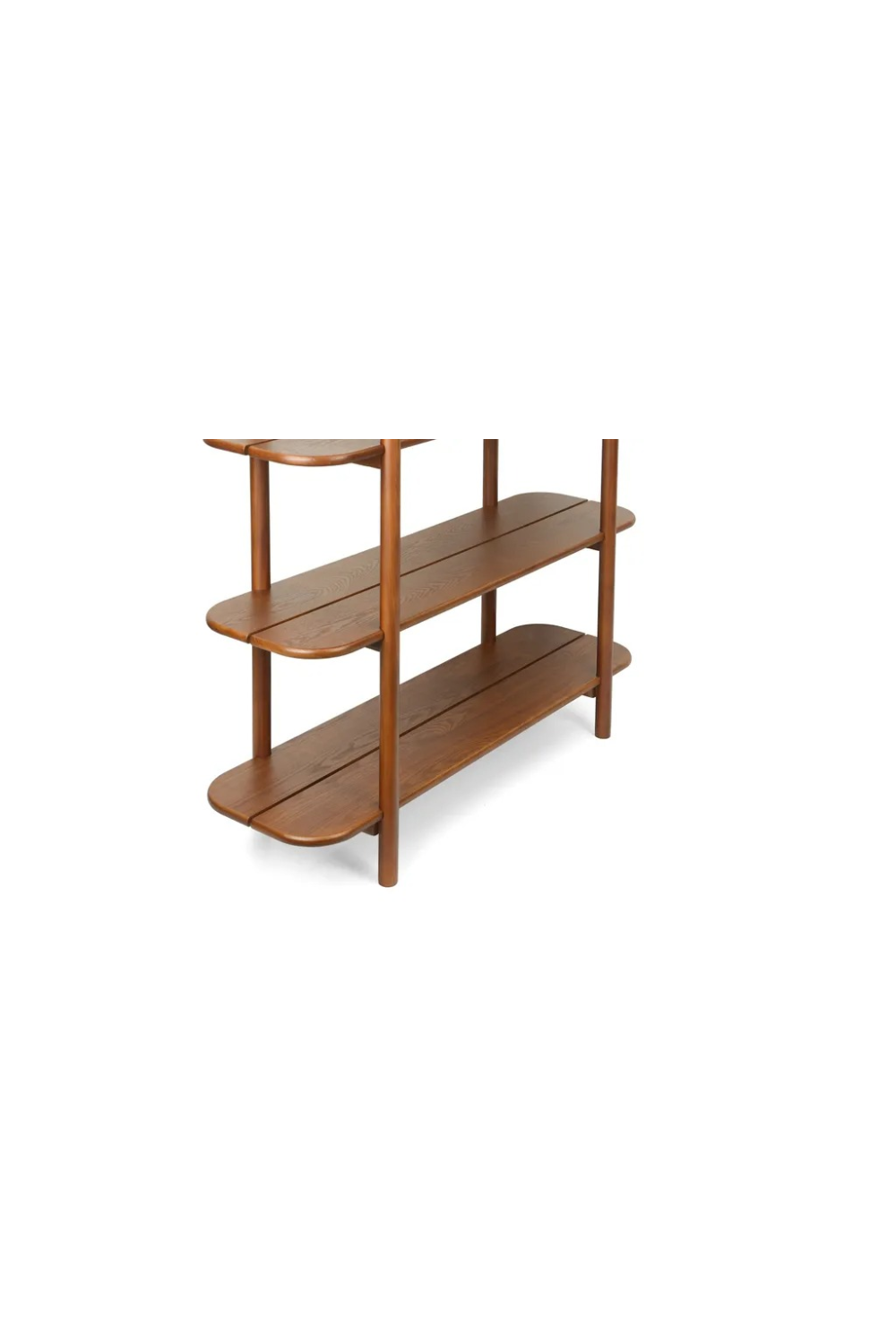 Japandi Walnut Bookcase | NV Gallery Ashaki | Oroa.com