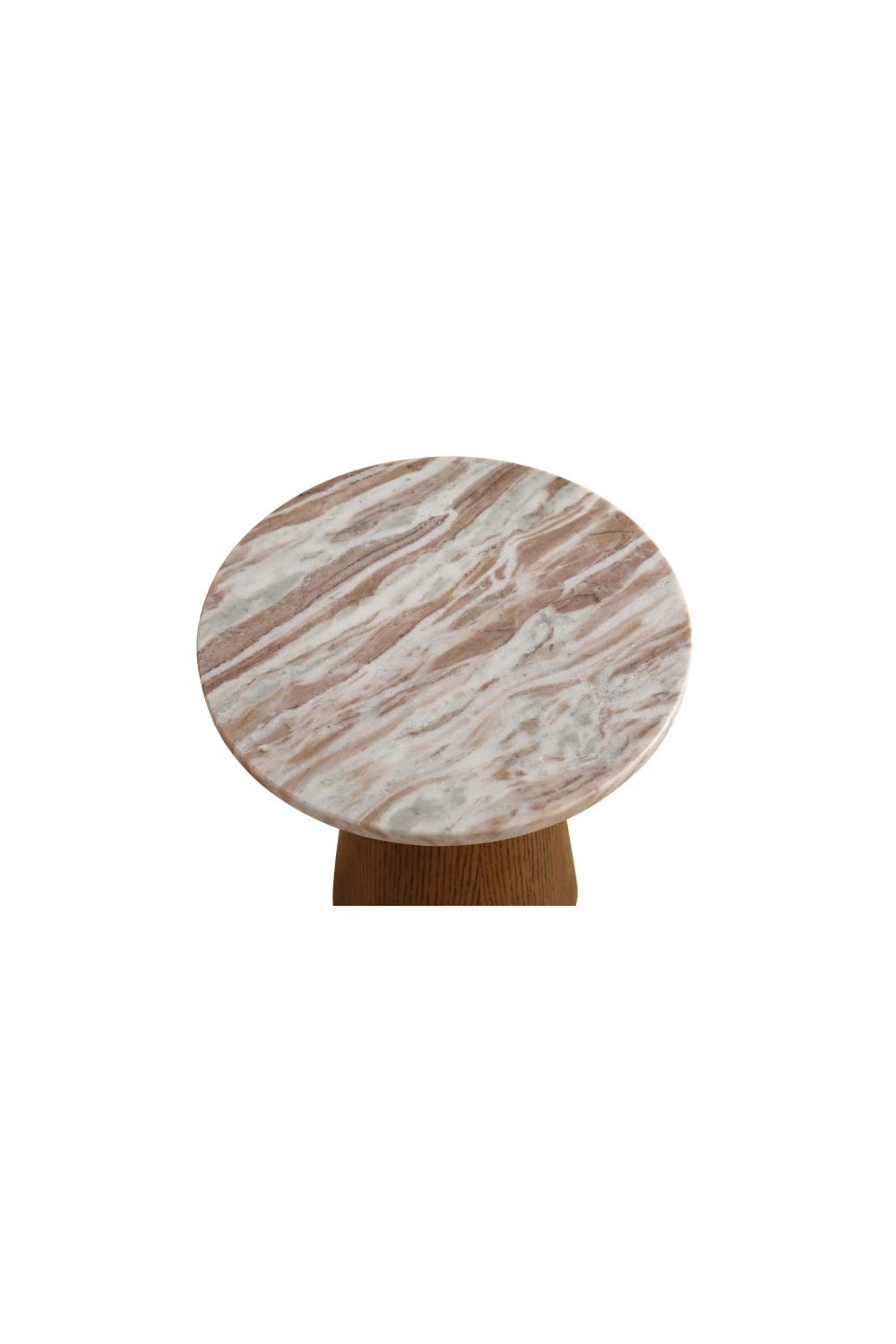 Round Marble Side Table | NV Gallery Avila | Oroa.com