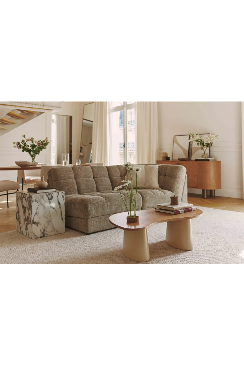 Cube Wooden Side Table | NV Gallery Borgo | Oroa.com