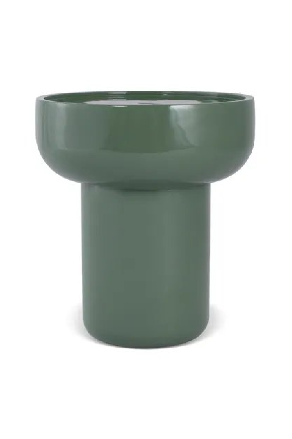 Round Fiberglass Side Table | NV Gallery Calypso | OROA.com