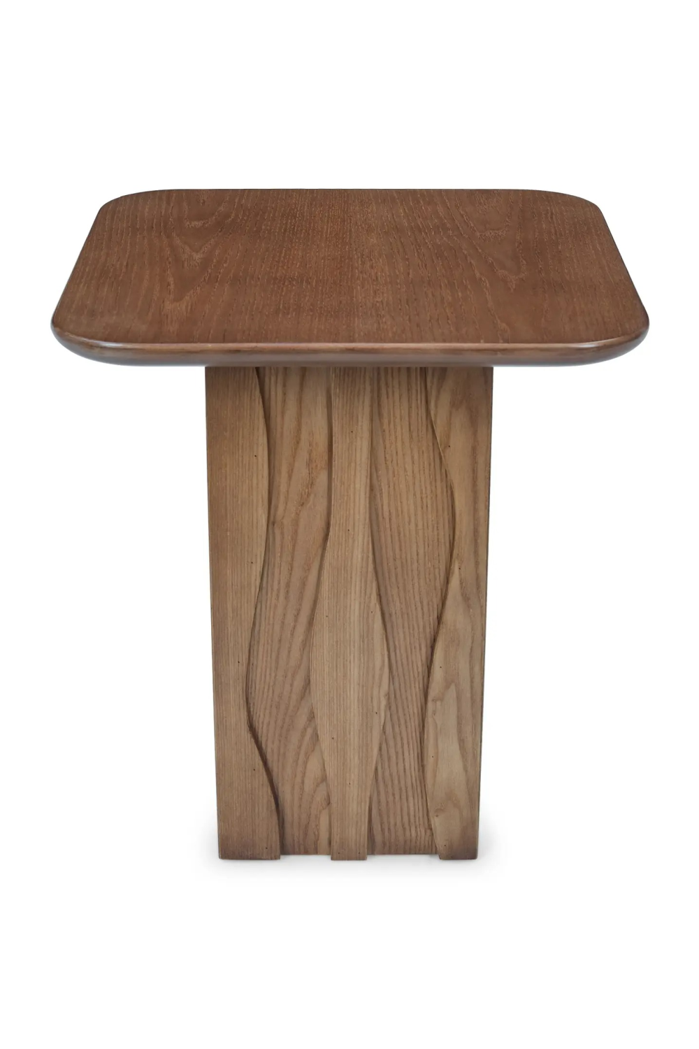 Wooden Relief Side Table | NV Gallery Ondula | Oroa.com