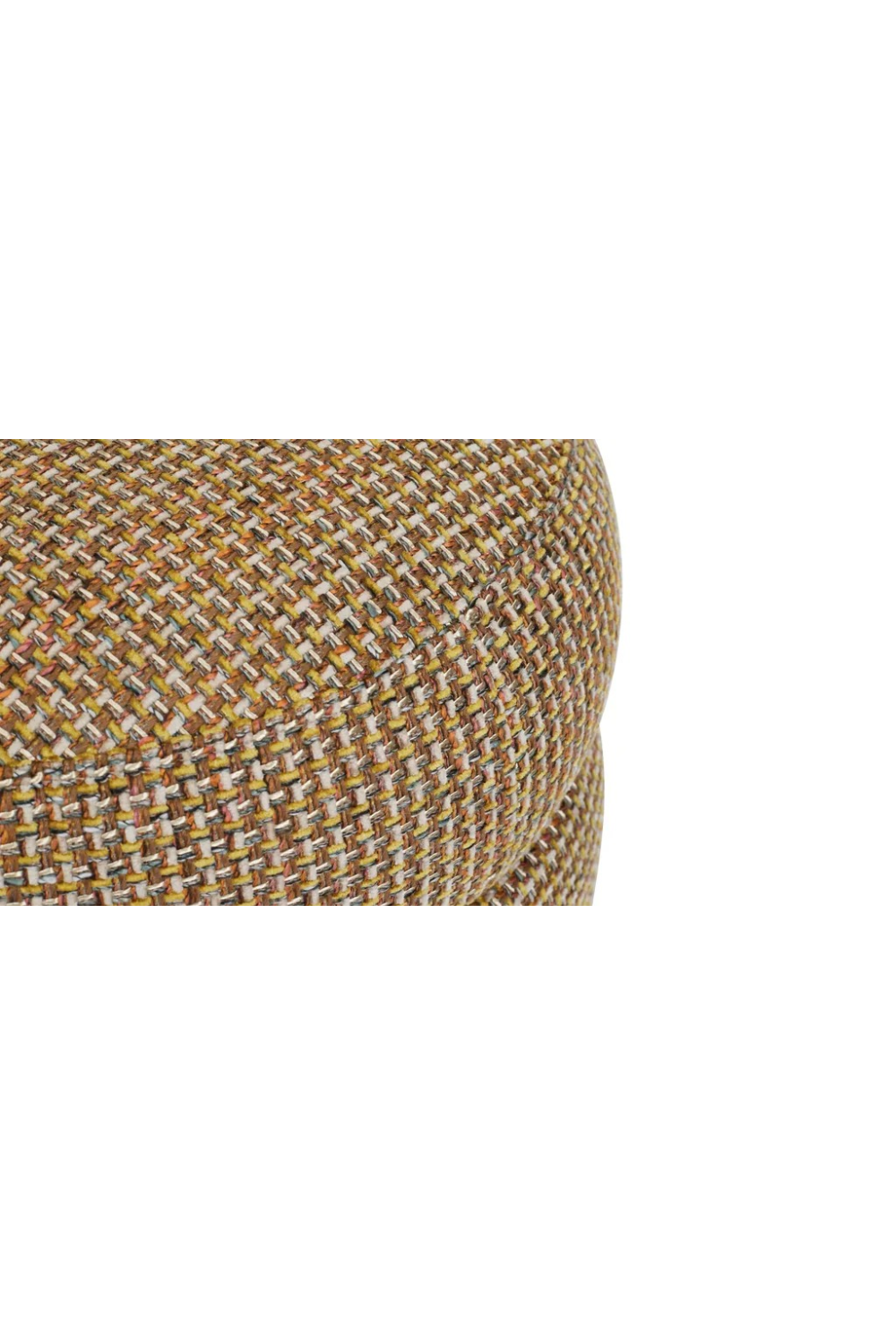 Yellow Tweed Pouf | NV Gallery Mosso | Oroa.com