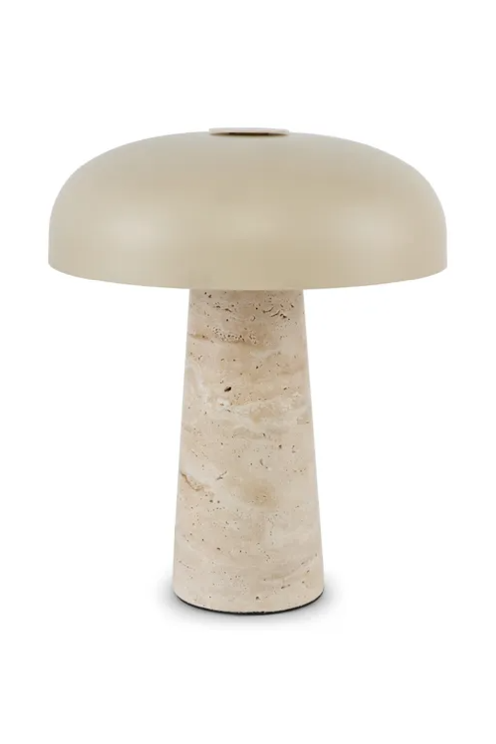 Travertine Base Table Lamp | NV Gallery Amanita | Oroa.com