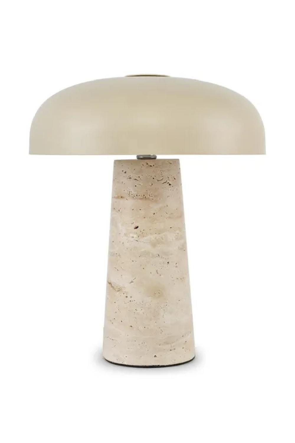 Travertine Base Table Lamp | NV Gallery Amanita | Oroa.com