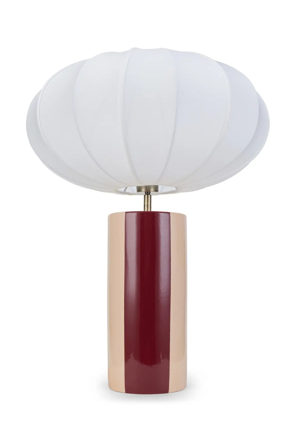 Striped Ceramic Base Table Lamp | NV Gallery Cappadocia | Oroatrade.com