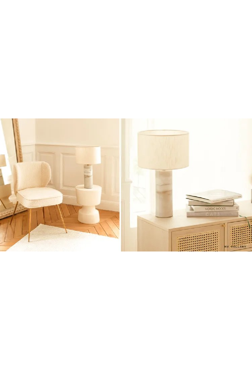 Linen Shade Table Lamp | NV Gallery Gaia | Oroa.com