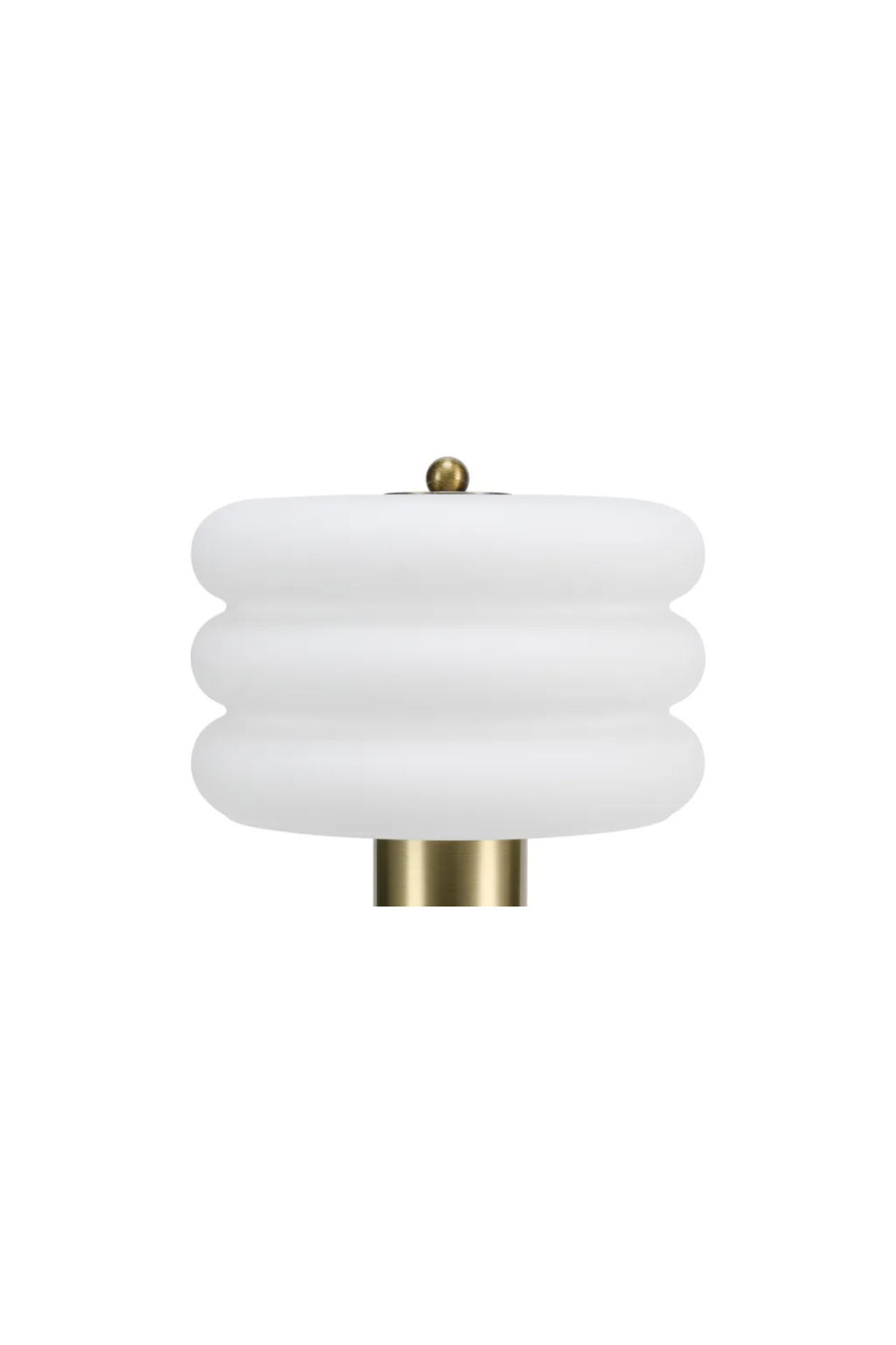 Cylindrical Brass Table Lamp | NV Gallery Houston | Oroa.com