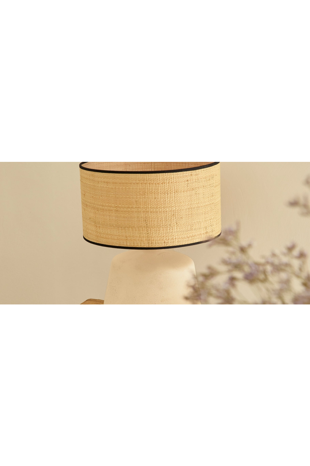 Straw Fiber Table Lamp | NV Gallery Sulu | Oroa.com