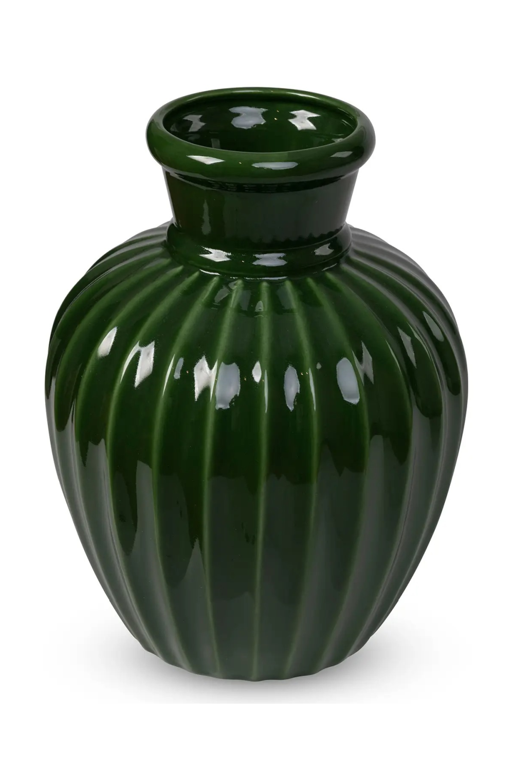 Dark Green Ceramic Vase | NV Gallery Carla | Oroa.com