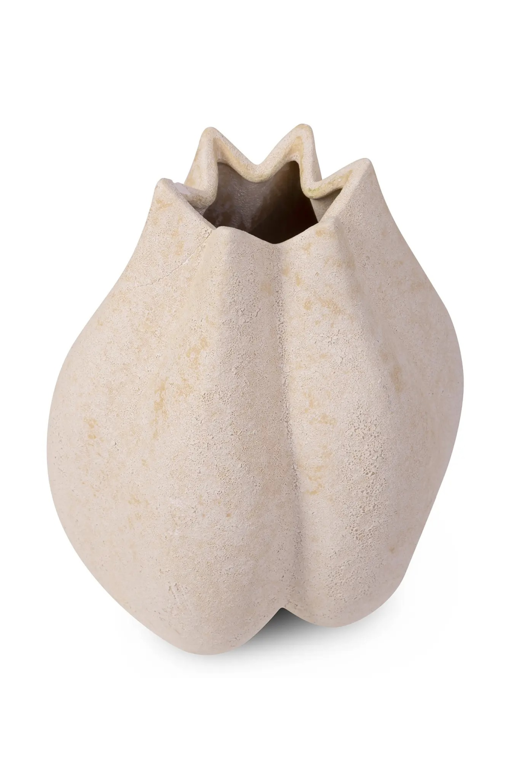 Cream Ceramic Vase | NV Gallery Nelia