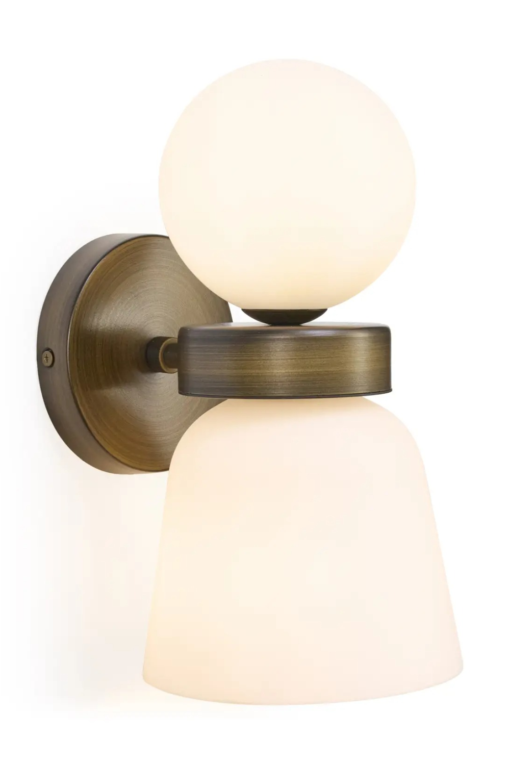 White Hourglass-Shaped Wall Lamp | NV Gallery Lexington | Oroa.com
