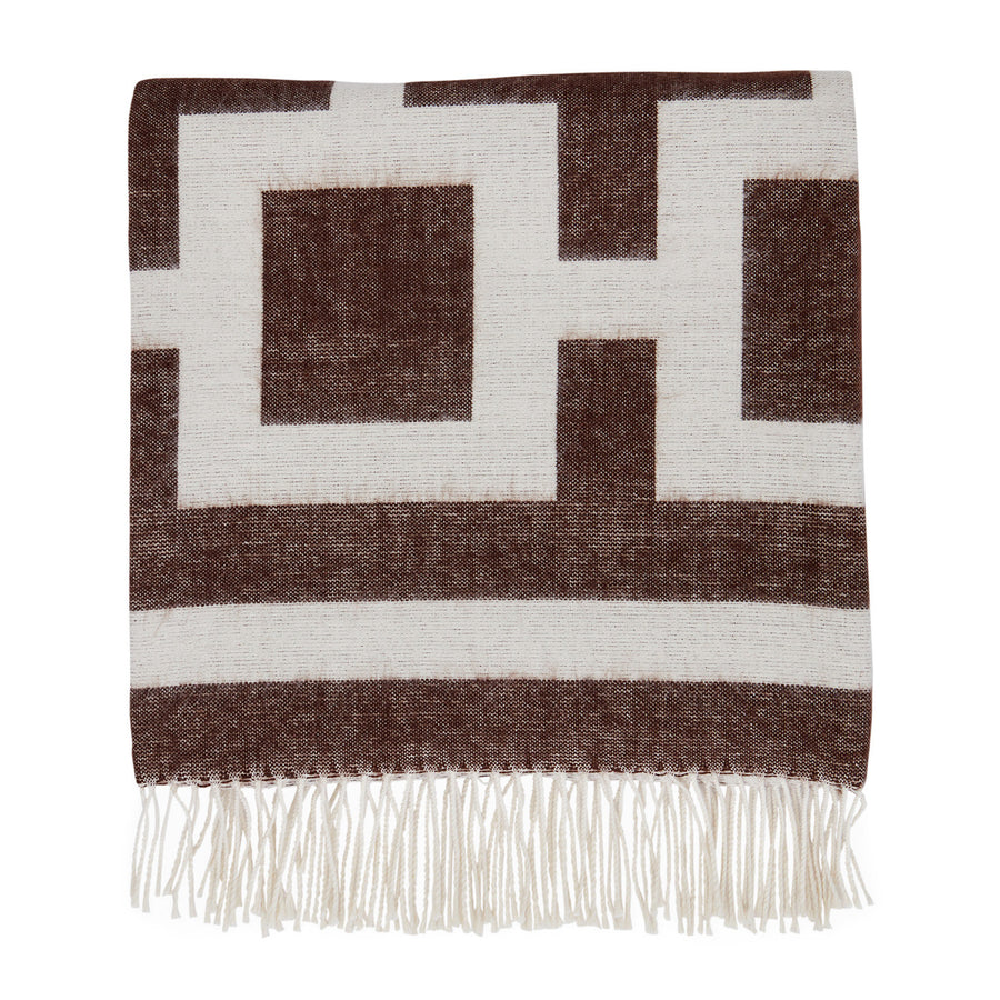 Baby Alpaca Fringed Throw | Jonathan Adler Nixon | Oroa.com