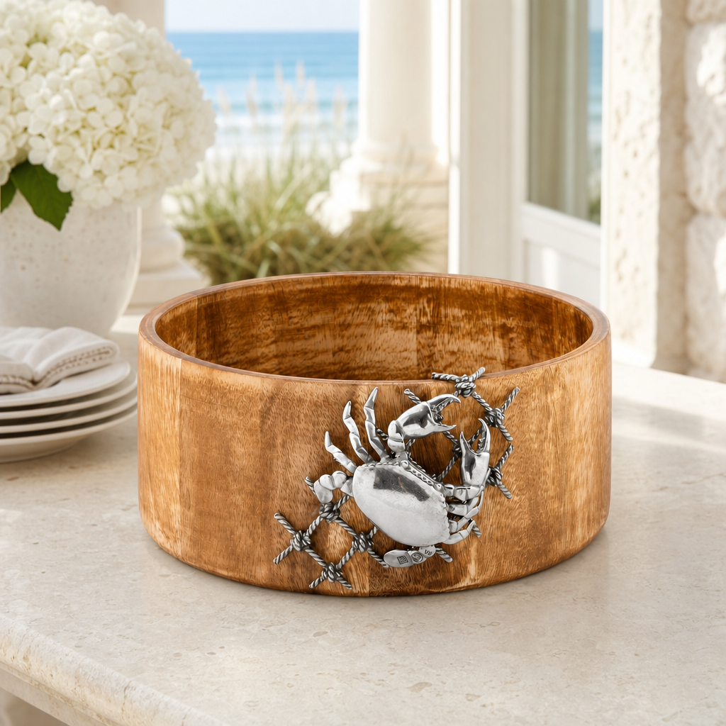 Crab Wood Salad Bowl - OROA