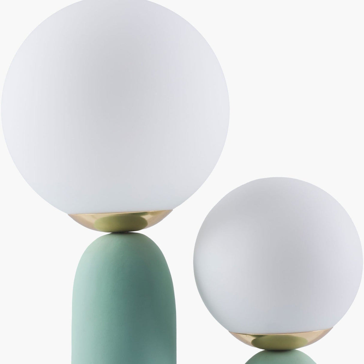 Modern European furniture - Double Round Glass Table Lamp L - www.oroa.com