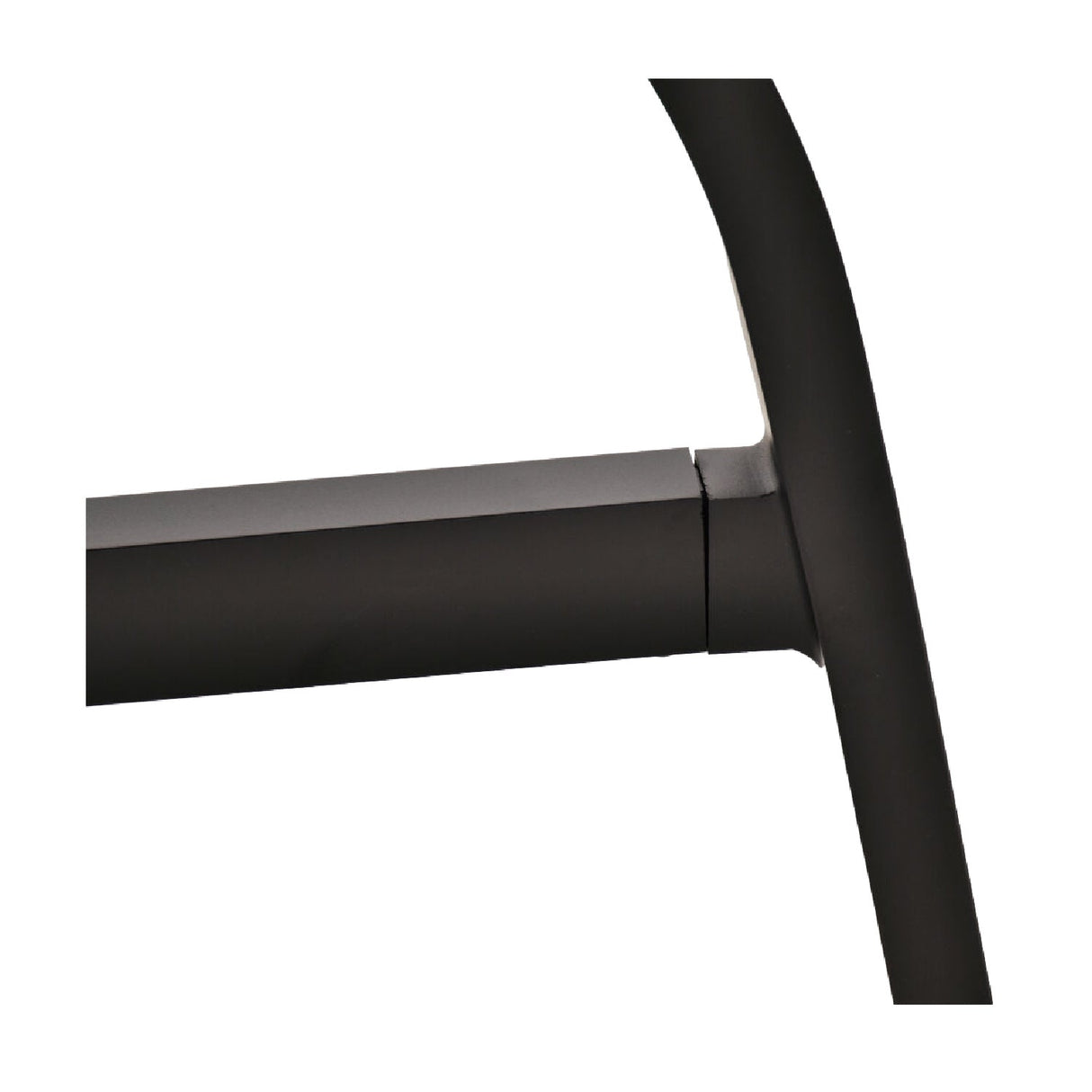Modern European furniture - Black Aluminum Outdoor Dining Table - www.oroa.com