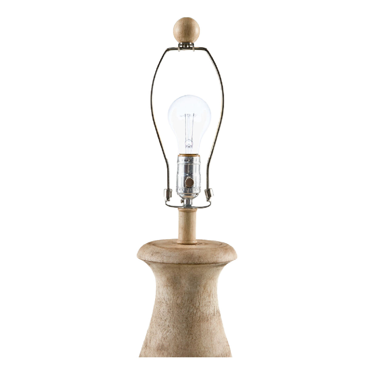 White Linen Accent Table Lamp | Oroa.com