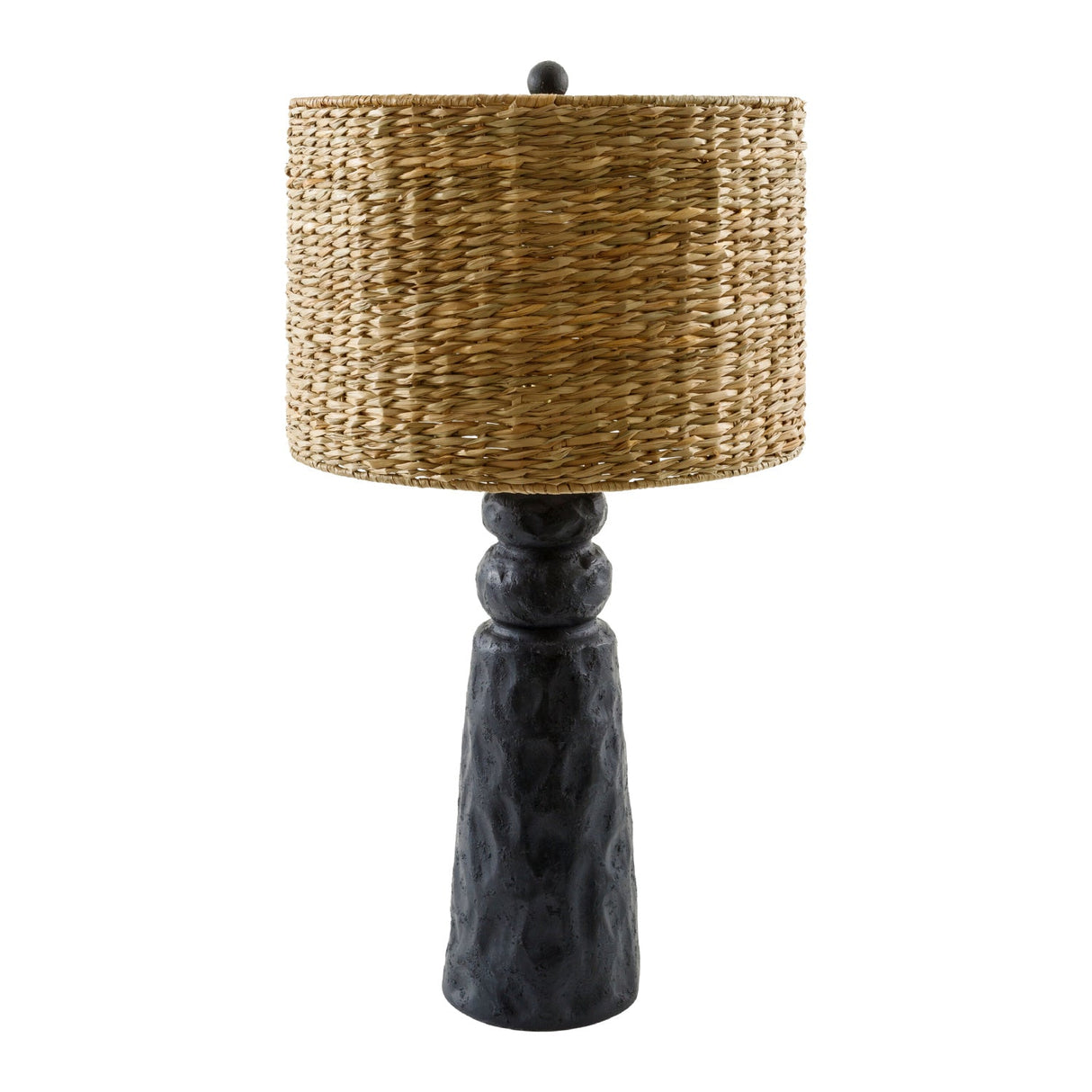 Modern European furniture - Woven Seagrass Accent Table Lamp - www.oroa.com