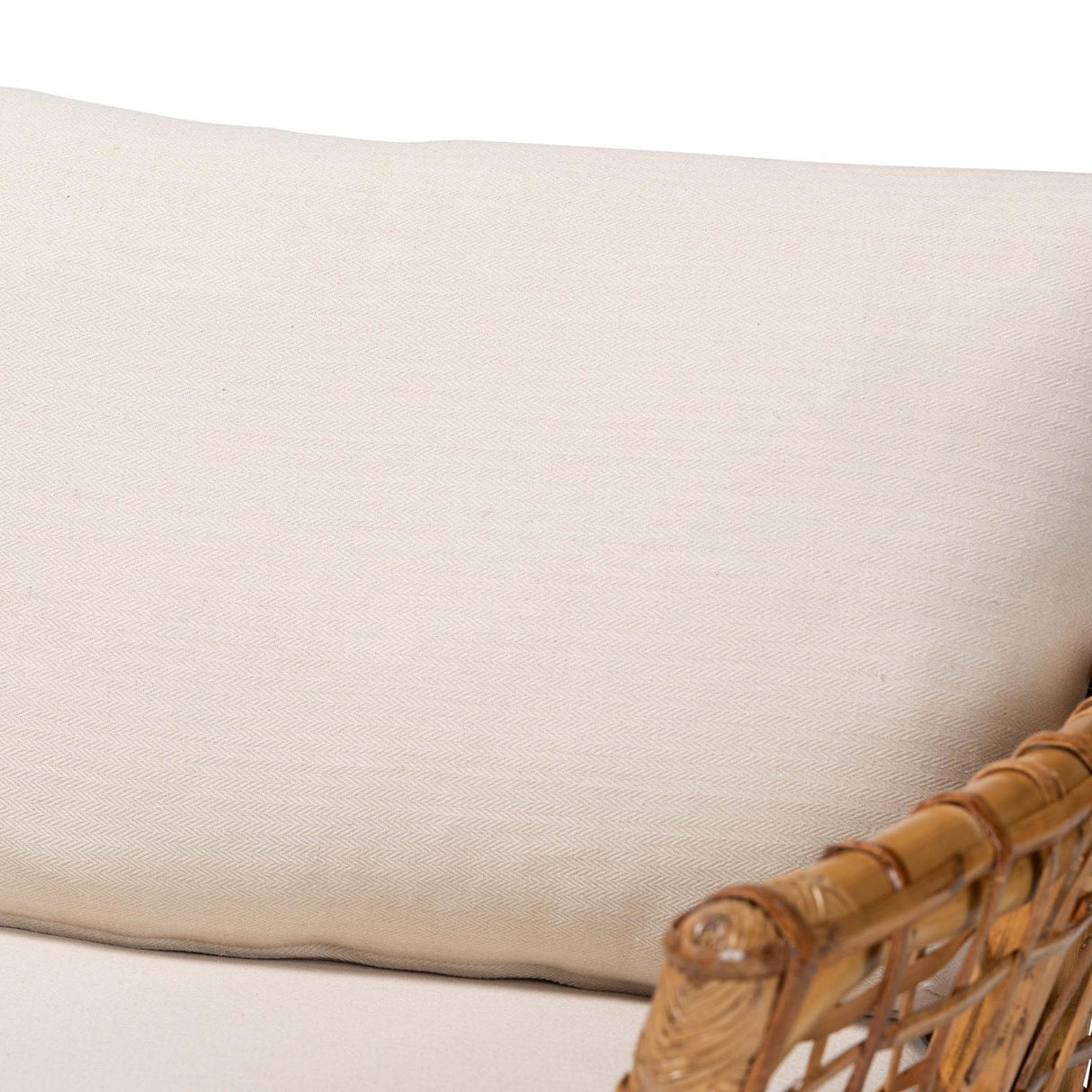 Modern European furniture - Rattan Flared Arm Lounge Chair - www.oroa.com