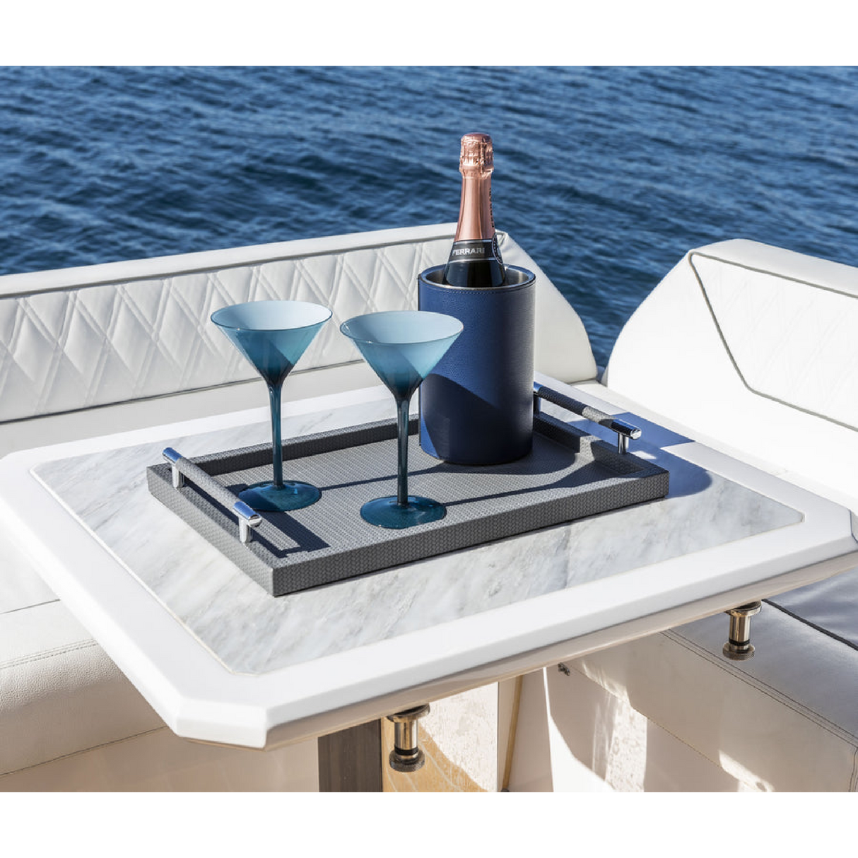 Leather Thermal Bottle Holder | Pinetti | OROA.com