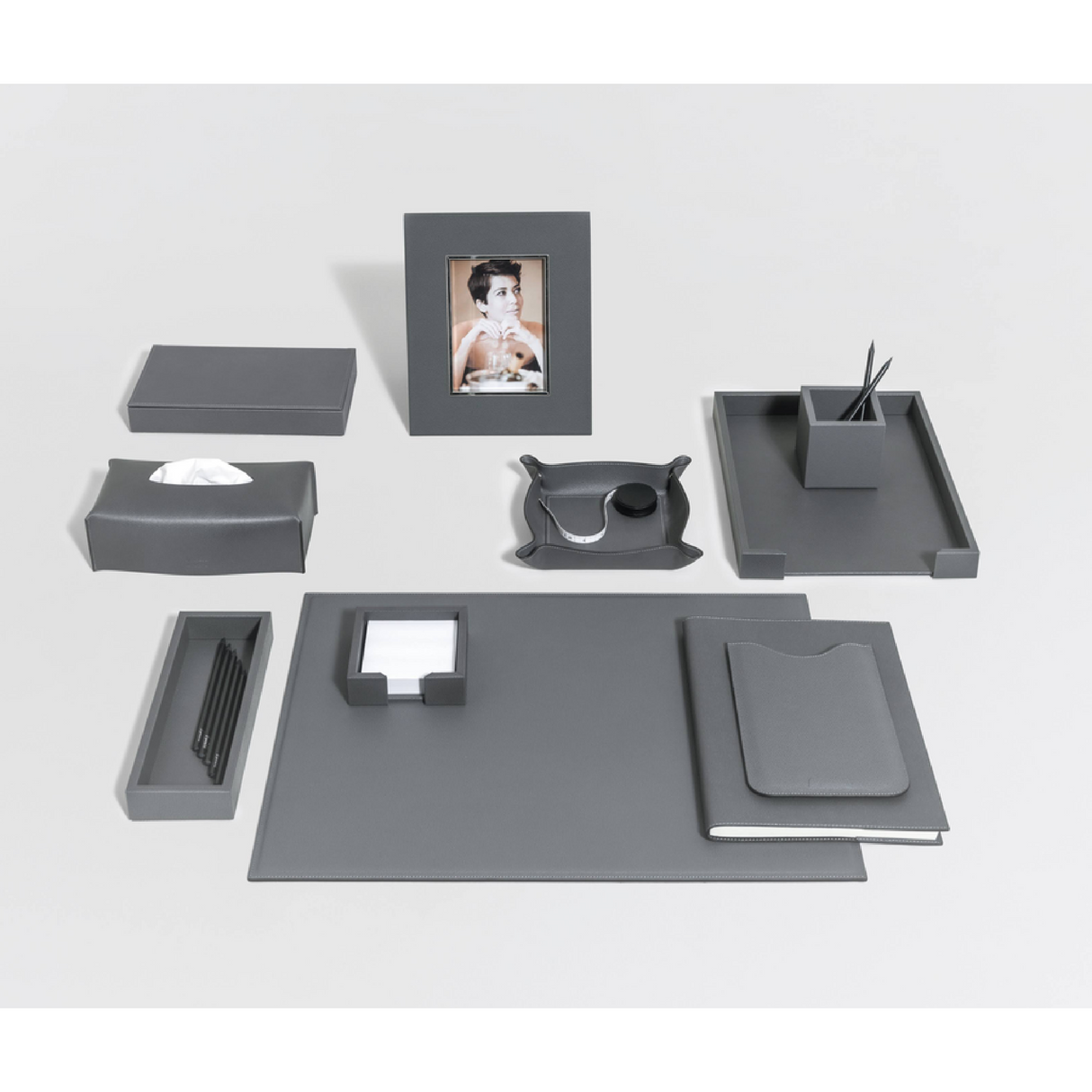 Calf Leather Pencil Box S | Pinetti | OROA.com